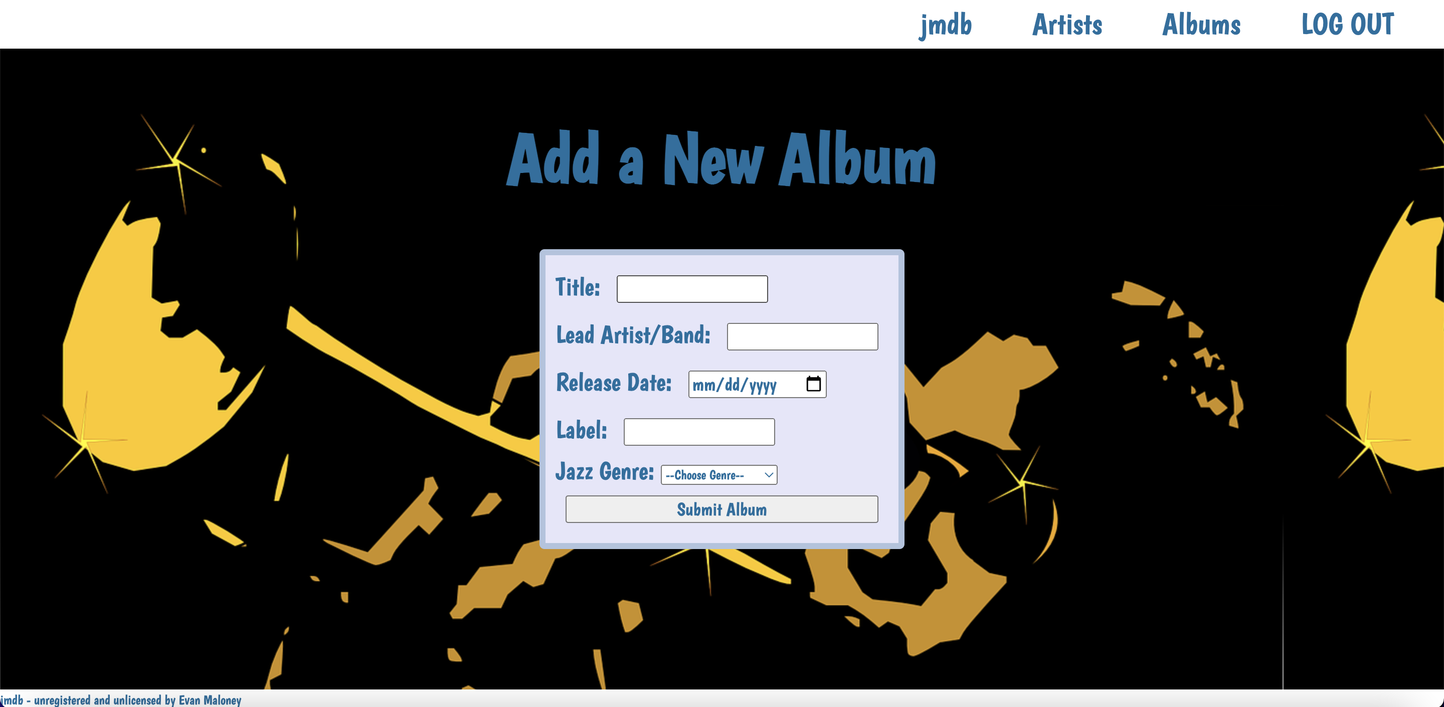 jazz musician database